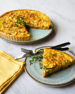 Zucchini and Corn Tart